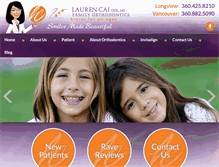 Tablet Screenshot of drlaurencai.com